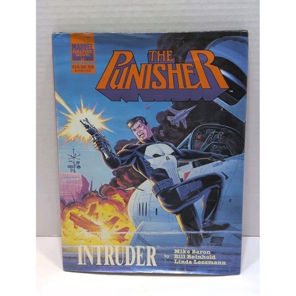 Other - Marvel Graphic Novel Punisher Intruder HARDCOVER 1st print (wrapped) 1989 g975